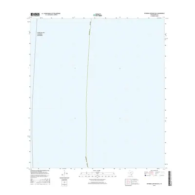 2016 Map of Potrero Cortado OE E, 2016 Print