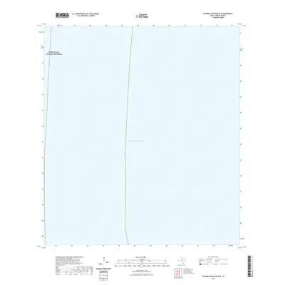 2022 Map of Potrero Cortado OE E, 2022 Print