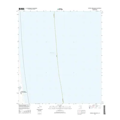 2016 Map of Potrero Lopeno NW OE E, 2016 Print