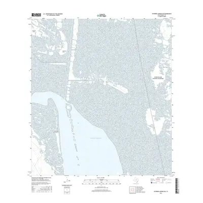 2016 Map of Potrero Lopeno SW, 2016 Print