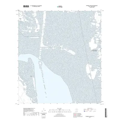 2019 Map of Potrero Lopeno SW, 2019 Print