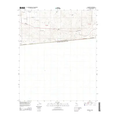 2015 Map of Potrero, 2015 Print