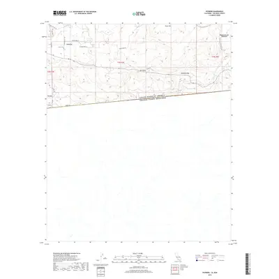 2018 Map of Potrero, 2018 Print