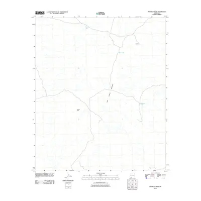 2010 Map of Potrillo Peak, 2010 Print