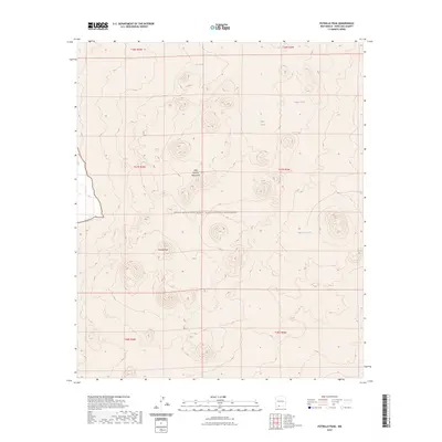 2023 Map of Potrillo Peak, 2023 Print