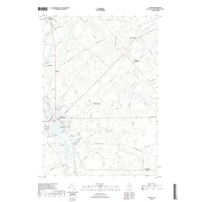 2019 Map of Potsdam, 2019 Print