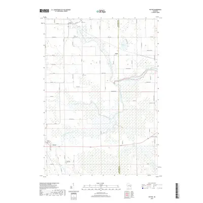 2018 Map of Potter, 2018 Print