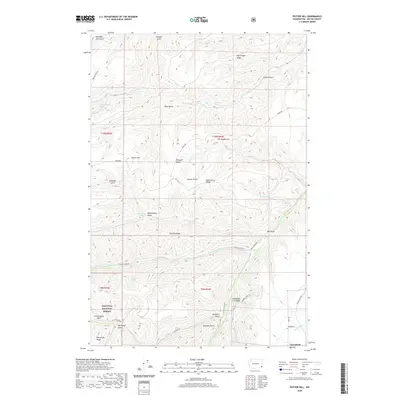 2020 Map of Potter Hill, 2020 Print