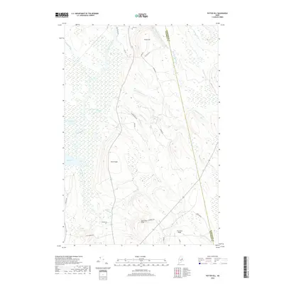 2018 Map of Potter Hill, 2018 Print