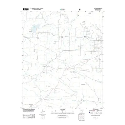 2011 Map of Potter, 2011 Print