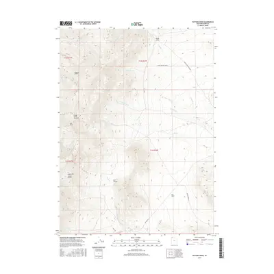 2017 Map of Potters Creek, 2017 Print