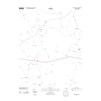 2013 Map of Potters Hill, 2013 Print