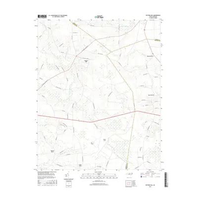 2016 Map of Potters Hill, 2016 Print