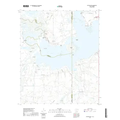 2019 Map of Potters Point, 2019 Print
