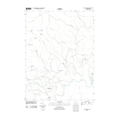 2010 Map of Pottersdale, 2010 Print