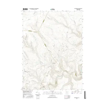 2016 Map of Pottersdale, 2016 Print