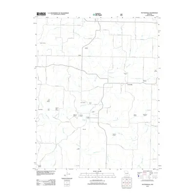 2012 Map of Pottersville, 2012 Print