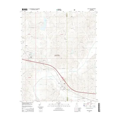 2015 Map of Potts Camp, 2015 Print