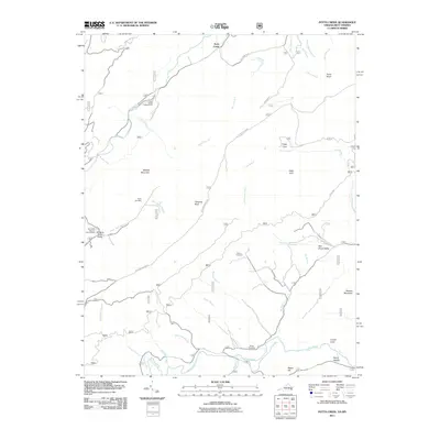 2011 Map of Potts Creek, 2011 Print