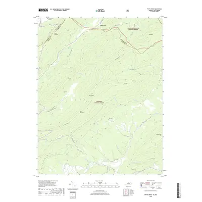 2019 Map of Potts Creek, 2019 Print