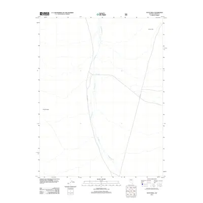 2012 Map of Potts Well, 2012 Print