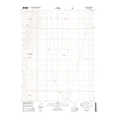 2014 Map of Potts Well, 2014 Print