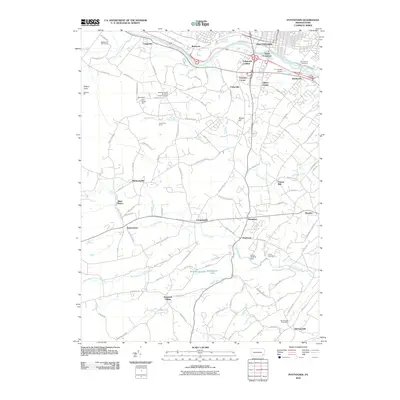 2010 Map of Pottstown, 2010 Print