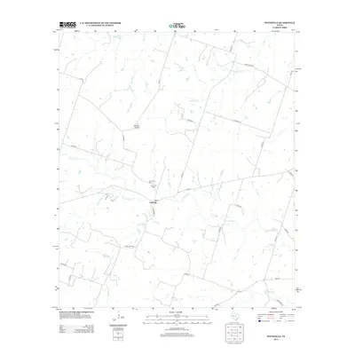 2012 Map of Pottsville, 2012 Print