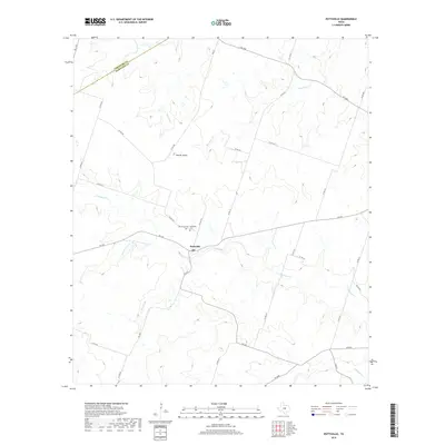 2019 Map of Pottsville, 2019 Print