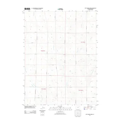 2013 Map of Potty Brown Creek, 2013 Print