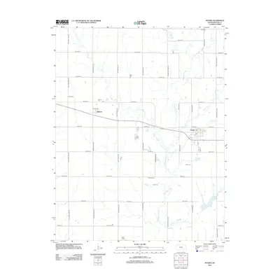 2012 Map of Potwin, 2012 Print