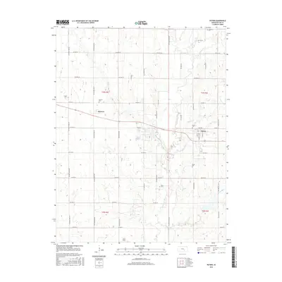 2015 Map of Potwin, 2015 Print