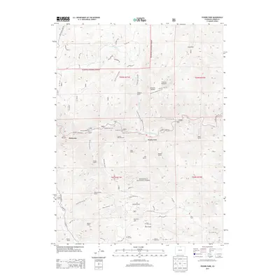 2013 Map of Poudre Park, 2013 Print