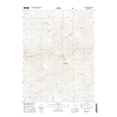 2016 Map of Poudre Park, 2016 Print