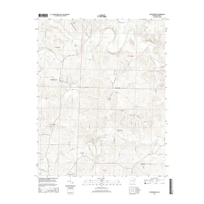 2014 Map of Poughkeepsie, 2014 Print