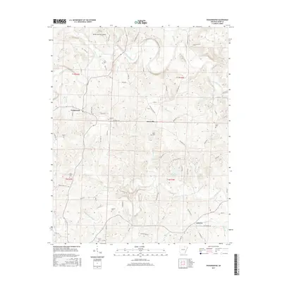 2017 Map of Poughkeepsie, 2017 Print