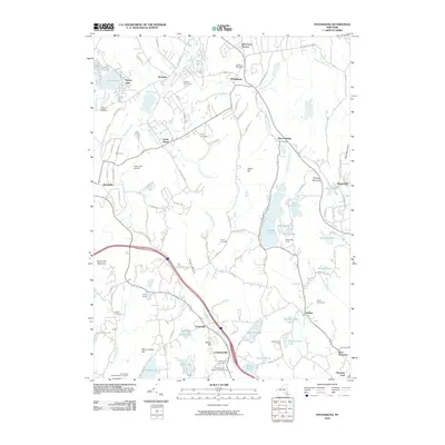 2010 Map of Poughquag, 2010 Print