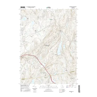 2016 Map of Poughquag, 2016 Print