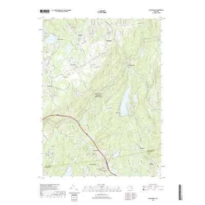 2019 Map of Poughquag, 2019 Print