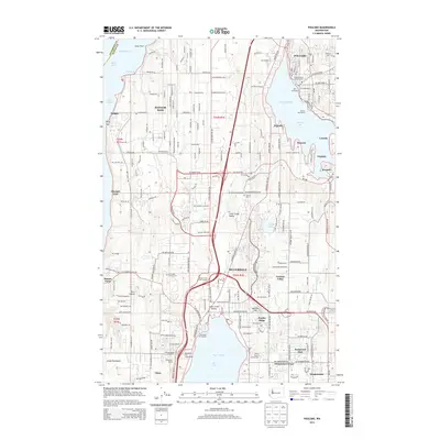 2014 Map of Poulsbo, 2014 Print