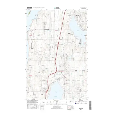 2017 Map of Poulsbo, 2017 Print