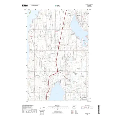 2020 Map of Poulsbo, 2020 Print