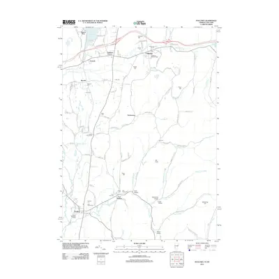 2012 Map of Poultney, 2012 Print
