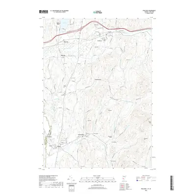 2018 Map of Poultney, 2018 Print