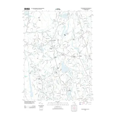 2013 Map of Pound Ridge, 2013 Print