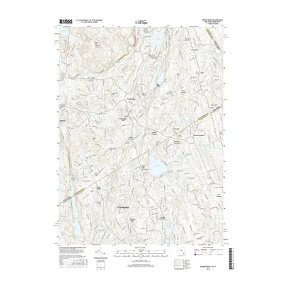 2016 Map of Pound Ridge, 2016 Print