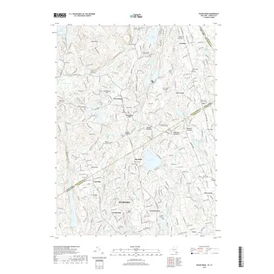 2019 Map of Pound Ridge, 2019 Print