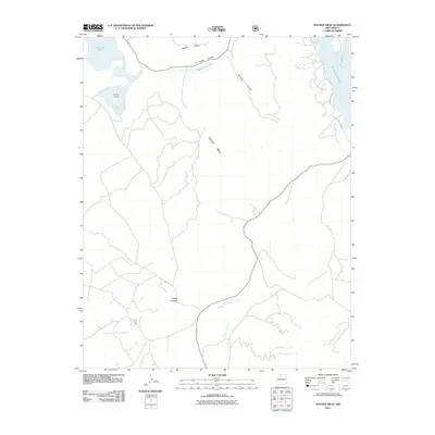 2011 Map of Pounds Mesa, 2011 Print