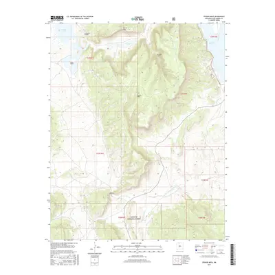 2017 Map of Pounds Mesa, 2017 Print