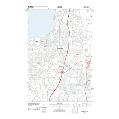 2011 Map of Poverty Bay, 2011 Print